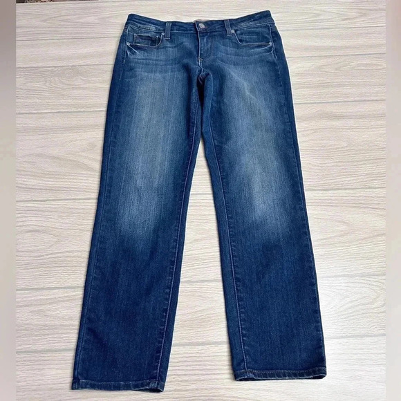 PAIGE Roxie Capri Skinny Ankle Mid Rise Medium Wash Denim Jeans size 29 - Picture 13 of 15